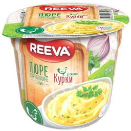 Пюре швидкого приготування Reeva картопляне зі смаком курки 40 г (923822)