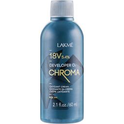 Крем-окислитель Lakme Chroma Developer 18V 5.4% 60 мл