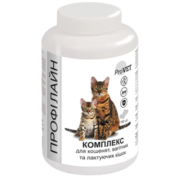 Витаминно-минеральная добавка ProVET Профилайн комплекс, для котят, беременных и кормящих кошек, 180 таблеток, 145 г (PR241876)