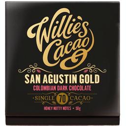 Шоколад чорний Willie's Cacao San Agustin Colombian 70% 50 г