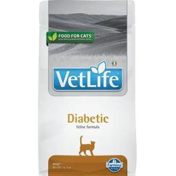 Сухой корм для кошек Farmina Vet Life Diabetic Для контроля уровня глюкозы в крови при сахарном диабете 400 г