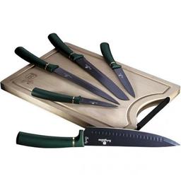 Набір ножів Berlinger Haus Emerald Collection, 6 предметів (BH 2551)