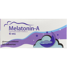 Дієтична добавка Supravitz Melatonin-А, 50 шт. (815711)