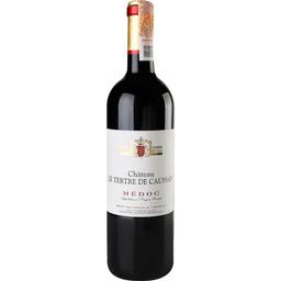 Вино Chateau Tertre de Caussan Medoc, червоне, сухе, 0,75 л, 13% (497182)