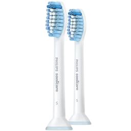 Насадки для звуковой электрической зубной щетки Philips Sonicare Sensitive HX6052/10, 2 шт.