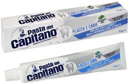 Зубна паста Pasta Del Capitano Placca e Carie, проти карієсу та зубного нальоту, 75 мл