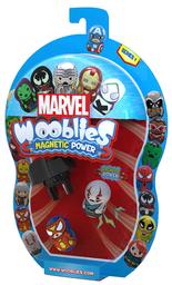 Игровой набор Marvel Wooblies Магнитные фигурки с лончером в блистере, 2 шт. (WBM008)
