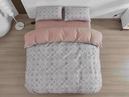 Комплект постельного белья Ardesto Gloria, розовый с серым (ART1622LP)