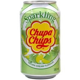 Напій Chupa Chups Melon&Cream, газований, з/б, 345 мл (888452)