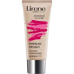 Тональный крем Lirene Complete Coverage Fluid Covering 22 Natural с эффектами увлажнения и выравнивания 30 мл