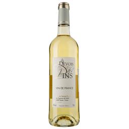Вино Devois des Pins Blanc Vin de France, белое, сухое, 0.75 л