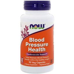 Добавка для нормализации артериального давления Now Blood Pressure Health 90 капсул
