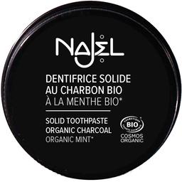 Зубная паста с органическим углем Najel Solid Toothpaste Organic Charcoal 33 г