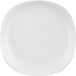 Тарелка обеденная Ardesto Molize, квадратная, 27х27 см, белая (AR2927MW)