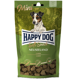 Ласощі для собак дрібних порід Happy Dog SoftSnack Mini Neuseeland, м'які закуски з ягням і рисом, 100 г (60690)