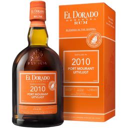Ром El Dorado Port Mourant-Uitvlugt 2010 51% 0.7 л в подарочной упаковке