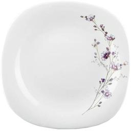Тарелка десертная Vittora Square Фиолетовая ветка V-215SPB 21.5 см (116525)