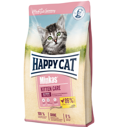 Сухой корм для котят от 1 до 6 месяцев Happy Cat Minkas Kitten Care Geflugel, с птицей, 1,5 кг (70407)