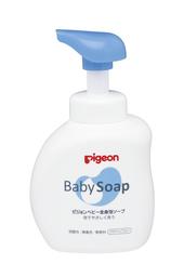 Мыло-пенка для младенцев с рождения Pigeon, флакон-дозатор, 500 мл (08351)
