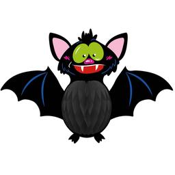 Подвеска-соты бумажная Yes! Fun Halloween Летучая мышь, 53 см (973633)
