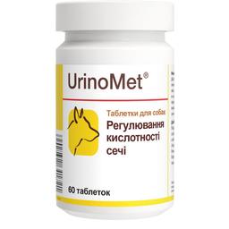 Витаминно-минеральная добавка Dolfos UrinoMet при заболеваниях мочевыводящих путей для собак, 60 таблеток