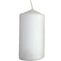 Свічка Pragnis Рустик 10х5 см біла (P510-00)