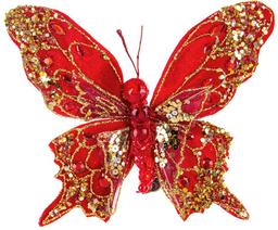 Ялинкова прикраса Lefard Метелик, 7х9 см (66-198)