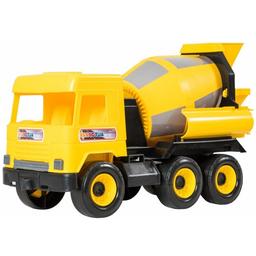 Машинка Tigres Middle Truck Бетонозмішувач жовта (39493)