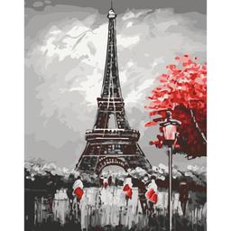 Картина за номерами ArtCraft Похмурий Париж 40x50 см (11683-AC)
