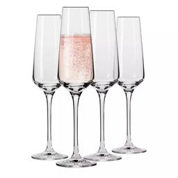 Набор бокалов для шампанского Krosno Avant-Garde, стекло, 180 мл, 4 шт. (909721)