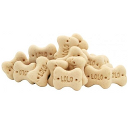 Бісквітне печиво для собак Lolopets ванільні кісточки S, 3 кг (LO-80960)