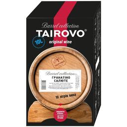 Винный напиток Таирово Гранатино Салюте красный полусладкий bag-in-box 10 л