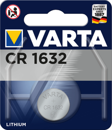 Батарейка Varta CR 1632 Bli 1 Lithium, 1 шт. (6632101401)