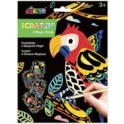 Набір для творчості скретч-арт Avenir Чарівні пташки (CH221569)