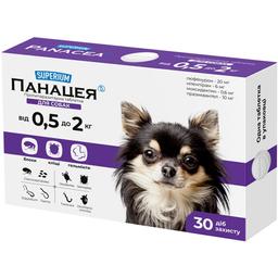 Противопаразитарная таблетка для собак Superium Панацея 0.5-2 кг