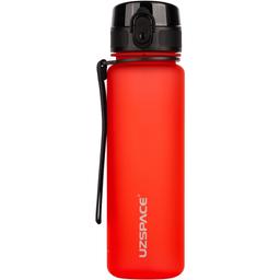 Пляшка для води UZspace Colorful Frosted, 500 мл, спекотно-червоний (3026)