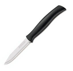 Нож для овощей Tramontina Athus, черный, 7,6 см (6297269)