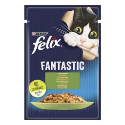 Влажный корм для кошек Felix Fantastic, с кроликом, 85 г