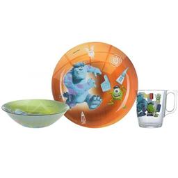 Набор посуды Luminarc Disney Monsters, 3 шт. (P9261)