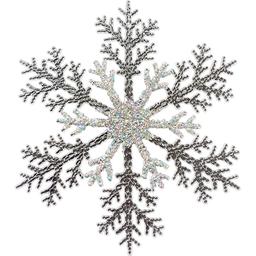 Снежинка декоративная Novogod'ko 21 см (974867)