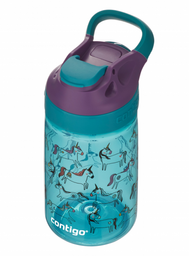 Пляшка дитяча Contigo, 420 мл, блакитний з малюнком єдинорога (2136791)