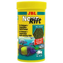 Корм для рослиноїдних цихлід JBL Novo Rift, у формі паличок, 250 мл