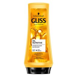Бальзам Gliss Oil Nutritive для волосся, що січеться, 200 мл