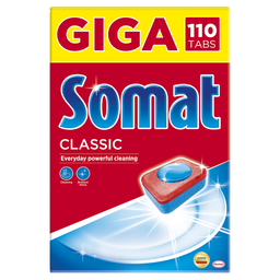 Таблетки для посудомоечных машин Somat Classic, 110 шт. (882689)