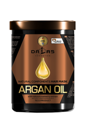 Маска для волосся Dalas з натуральним екстрактом журавлини та аргановим маслом, 1000 мл (729156)
