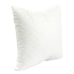 Подушка стеганая Руно Ромб силиконовая, на молнии, 70х70 см, белый (313.52УМ_Ромб)