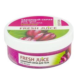Цукровий скраб для тіла Fresh Juice Рожевий банан, 225 мл