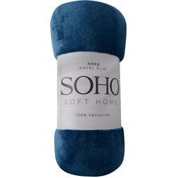 Плед Soho Royal blue, 220х200 см, синій (1210К)