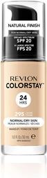 Тональный крем для нормальной и сухой кожи лица Revlon Colorstay Makeup Normal and Dry Skin SPF 20, тон 295 (Dune), 30 мл (499898)