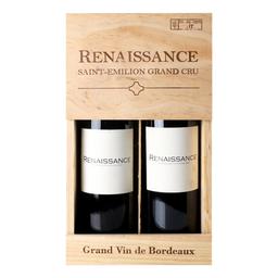 Набір вина Chateau Les Religieuses Renaissance, 2012&2015, червоне, сухе, 12,5%, 0,75 л